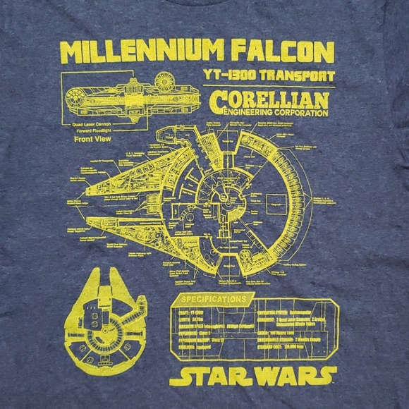 Star Wars T-Shirt size Large - Picture 3 of 4